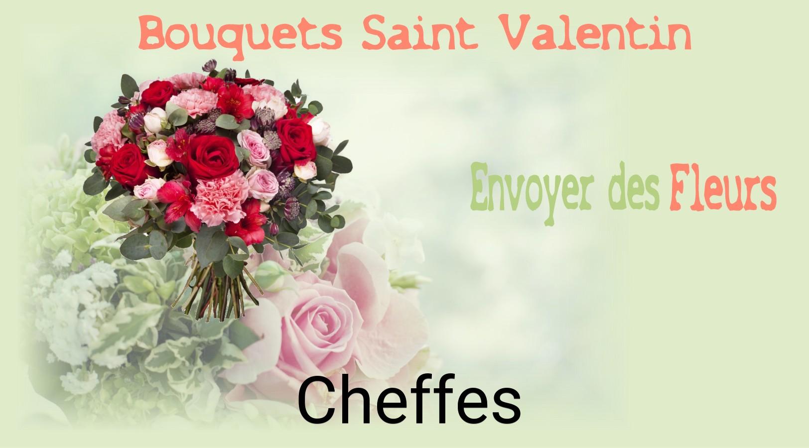 Roses de Saint-Valentin livrées à Cheffes
